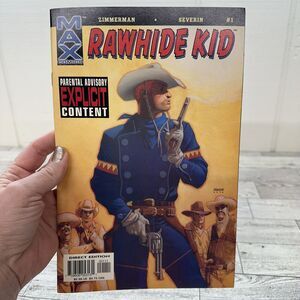 Rawhide Kid #1 Marvel Max‎ Western Comic Book - Parental Advisory - Zimmerman